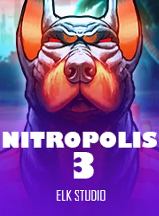 Nitropolis 3 – AllySpin Okładka slotu Nitropolis 3 w lobby Ally Spin casino