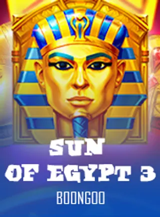 Sun of Egypt 3 – AllySpin Okładka slotu Sun of Egypt 3 w lobby Ally Spin casino