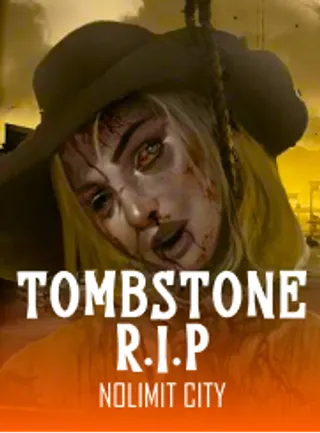 Tombstone RIP – AllySpin Okładka slotu Tombstone RIP w lobby Ally Spin casino